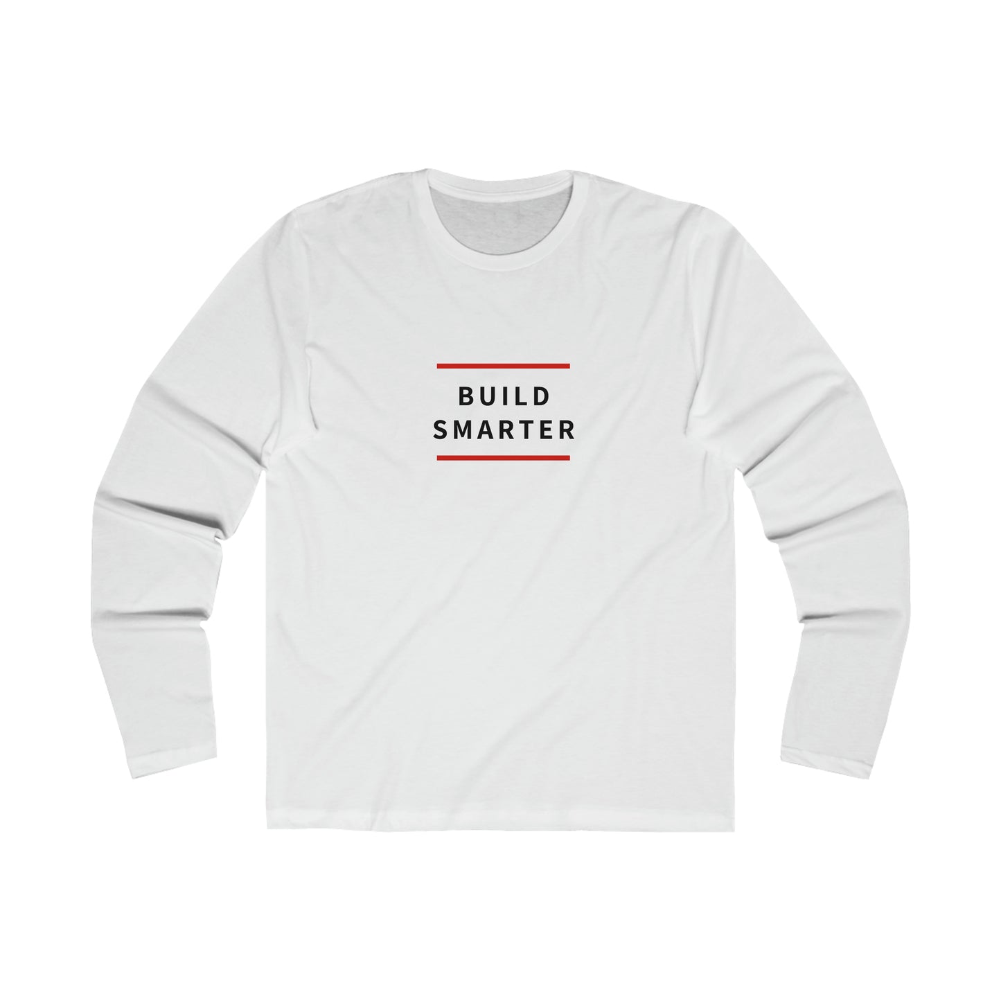 Build Smarter Men's Long Sleeve Crew Tee